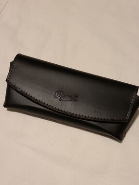 Persol Semi Soft Faux Black Sunglasses Eyeglasses Case (Case Only)